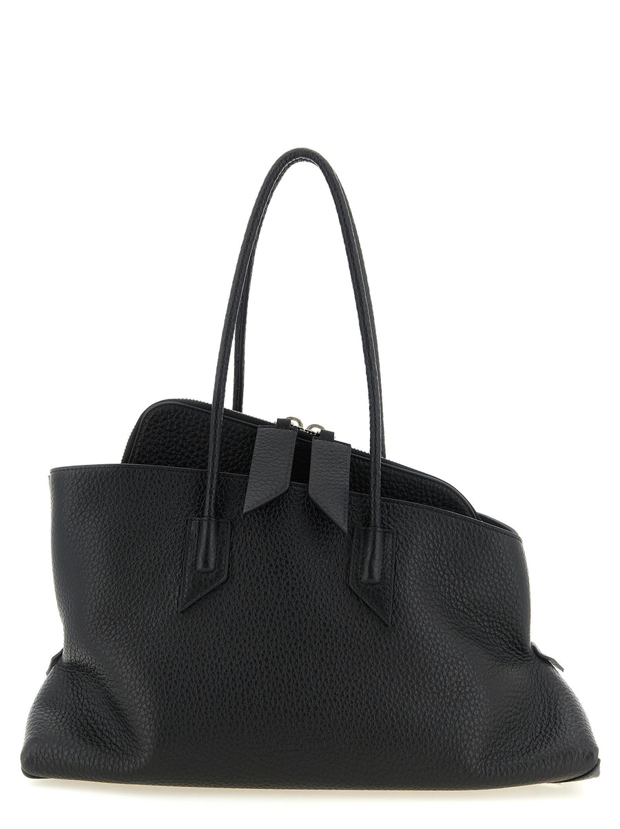 The Attico Shoulder Bag — Black