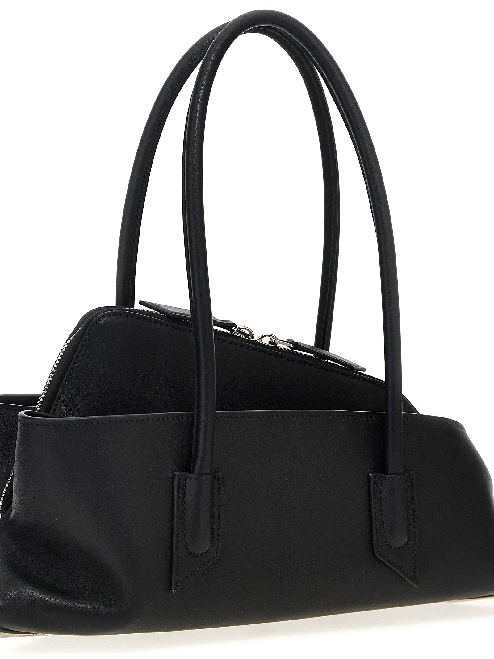 La Passeggiata Small shoulder bag Black Lamb Leather