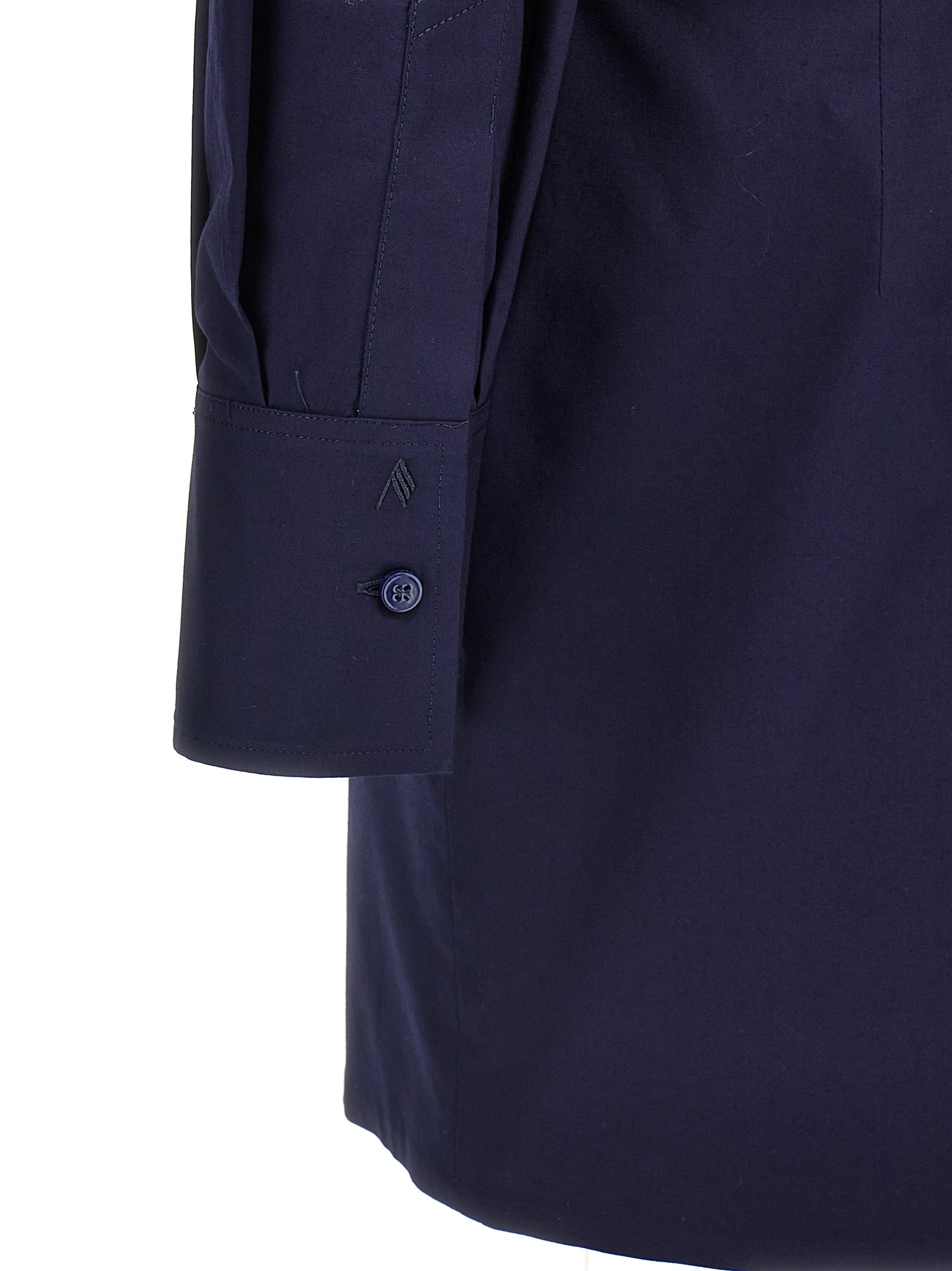 Mini chemisier dress Blue Cotton