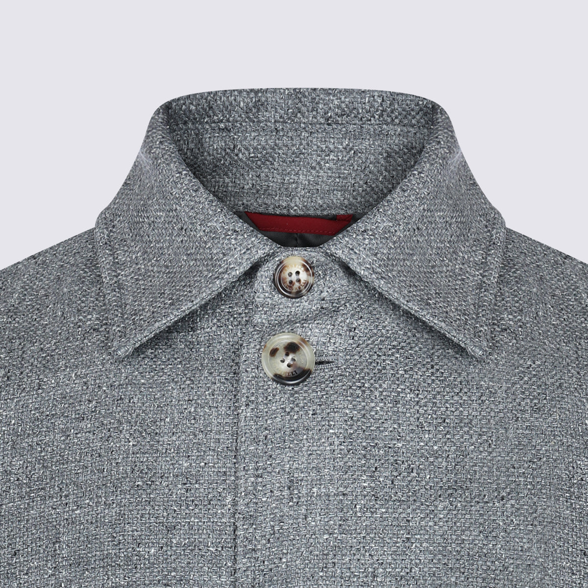 Brunello Cucinelli Jackets Grey _se Linen Wo