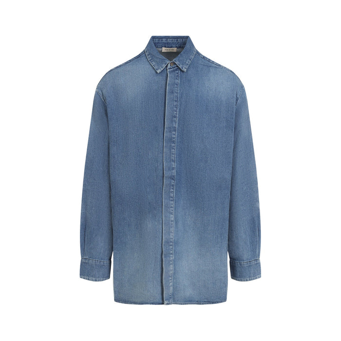 Fear Of God Denim Shirt Cotton