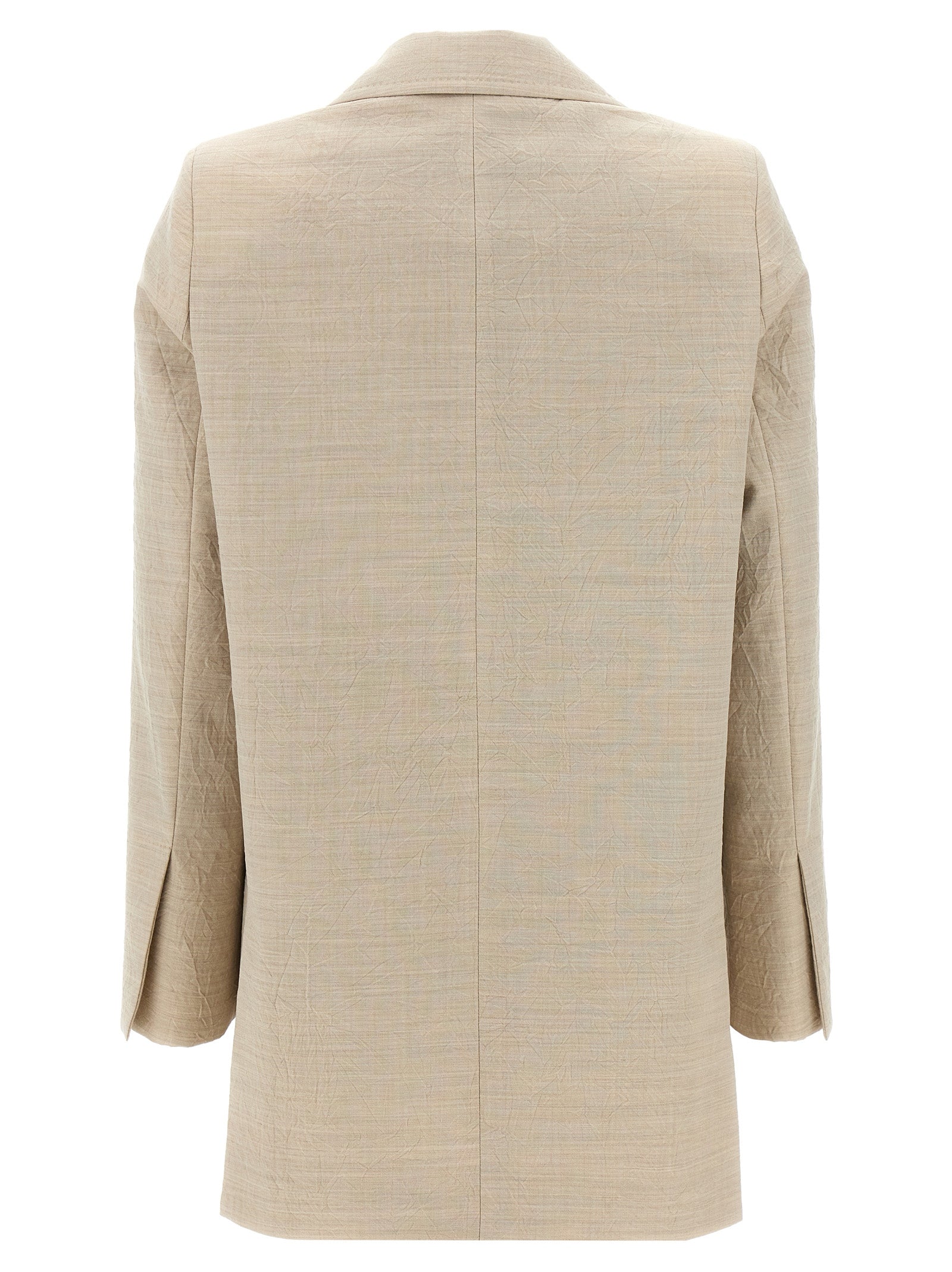Acacia1234 blazer Beige Virgin Wool Blazer, Suits
