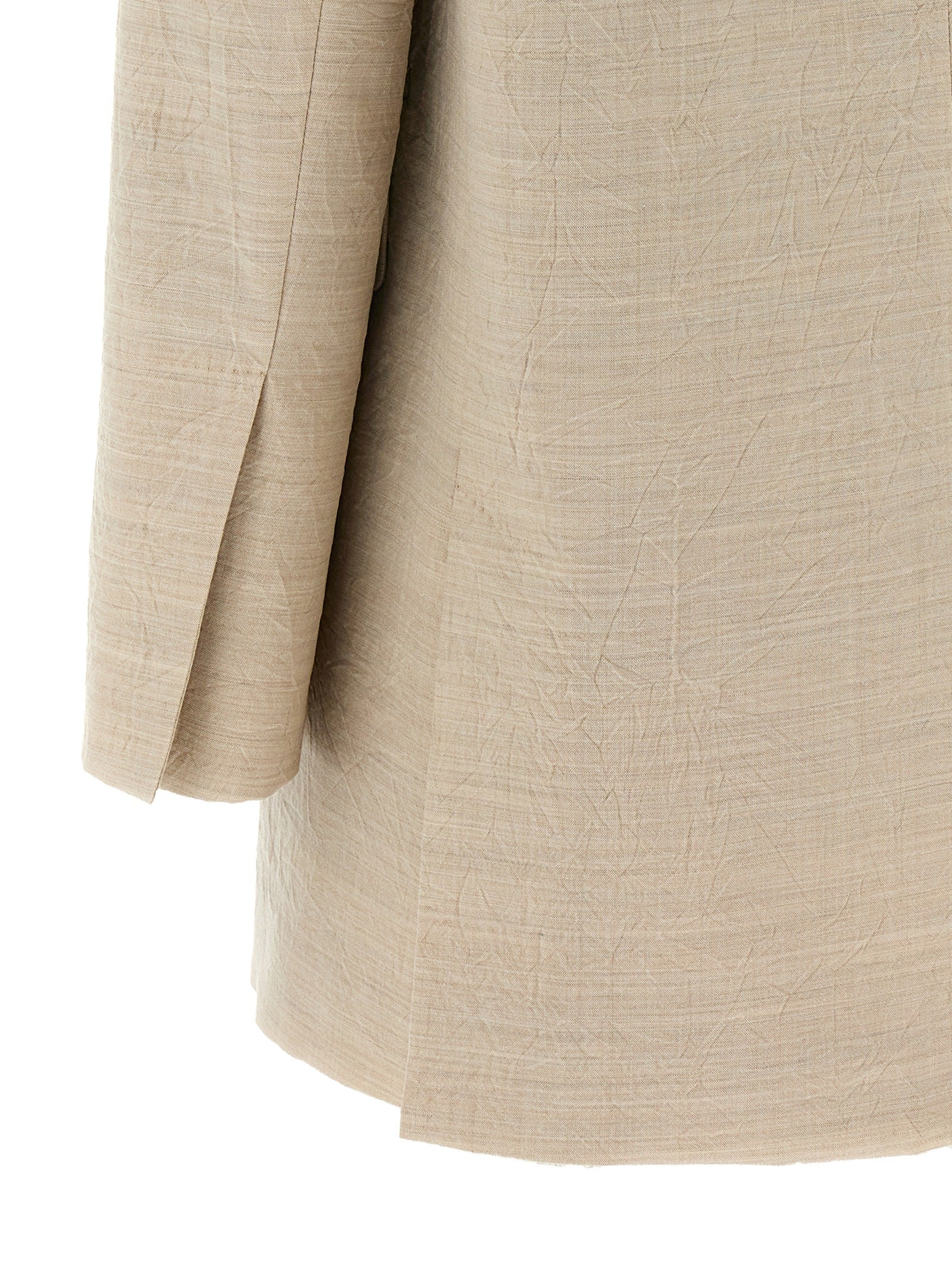 Acacia1234 blazer Beige Virgin Wool Blazer, Suits