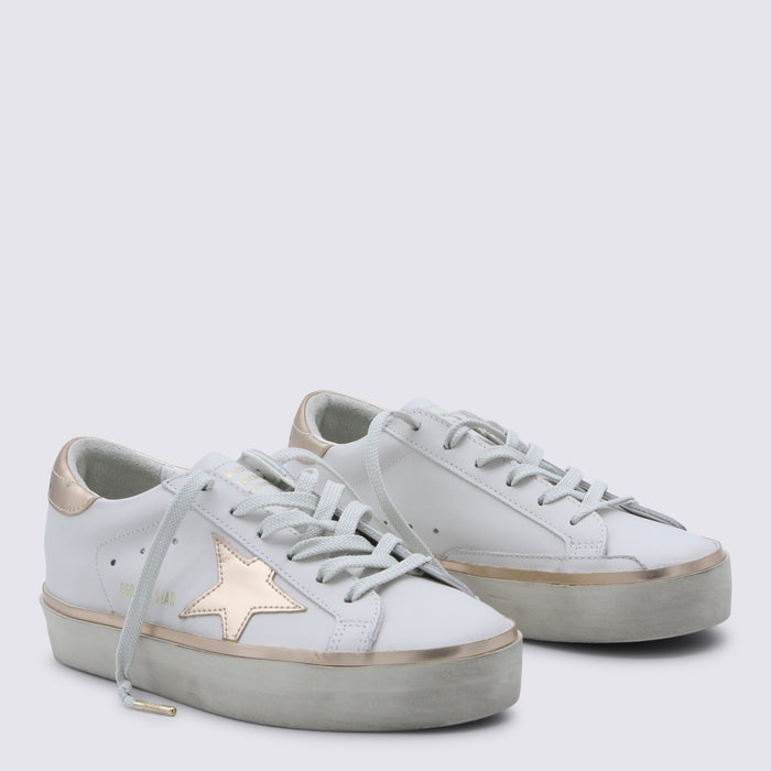 Golden Goose Sneakers White/taupe _cover Le - Sole Tp