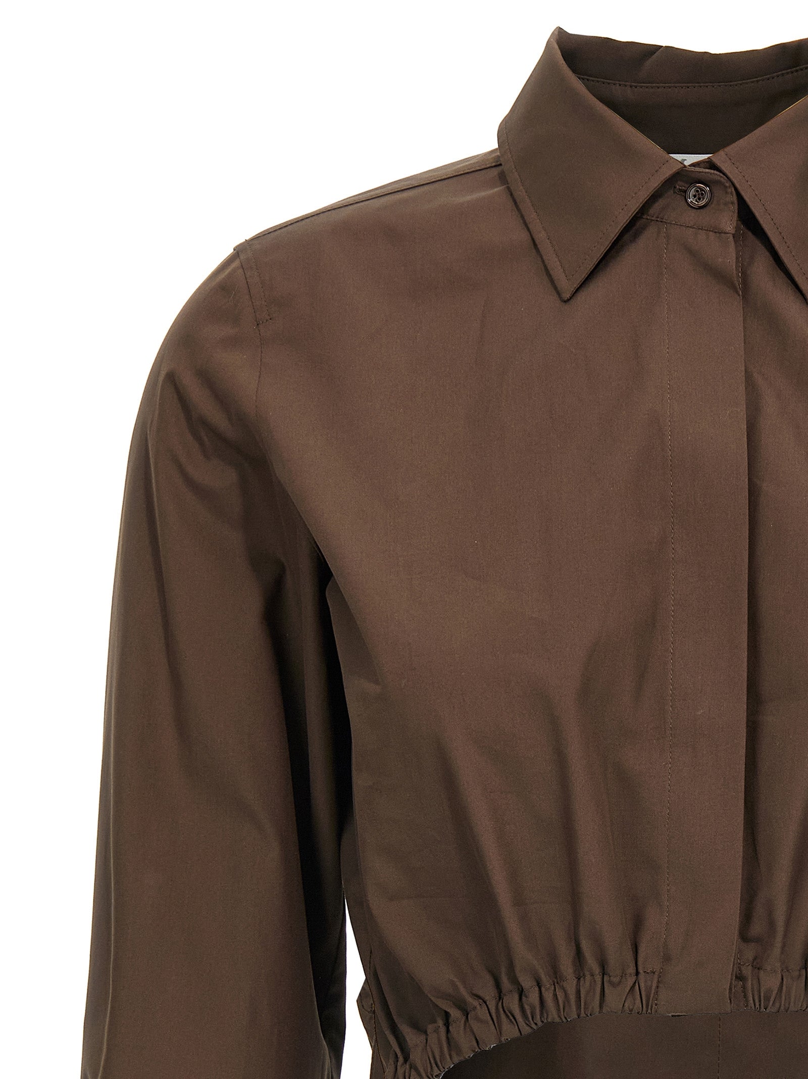 Angio shirt Brown Cotton Shirt, Blouse