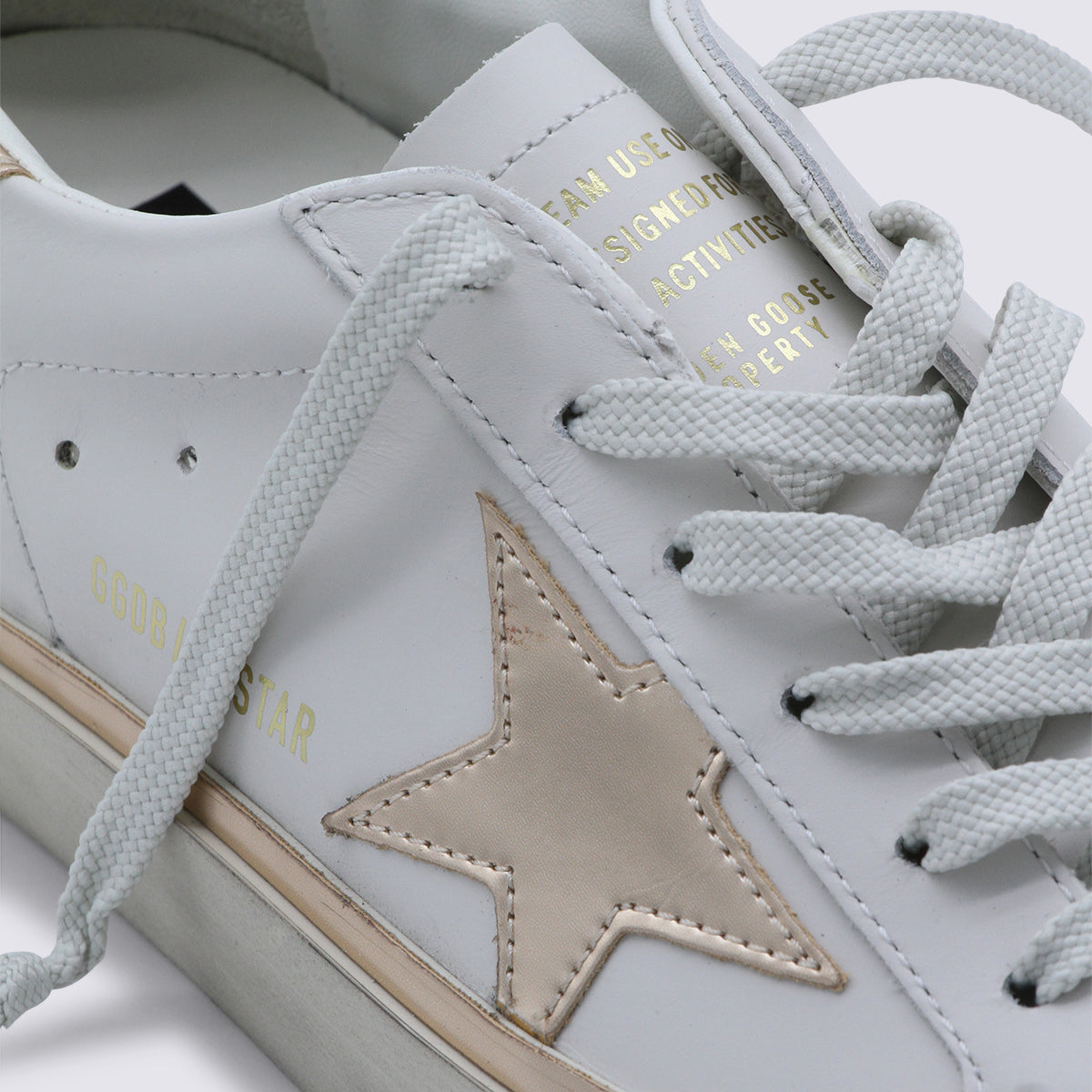 Golden Goose Sneakers White/taupe _cover Le - Sole Tp