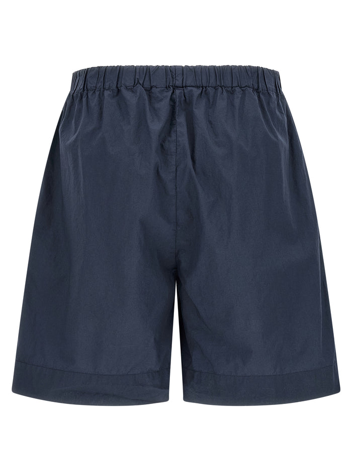 Carlotta Bermuda Shorts Blue Cotton Bermuda