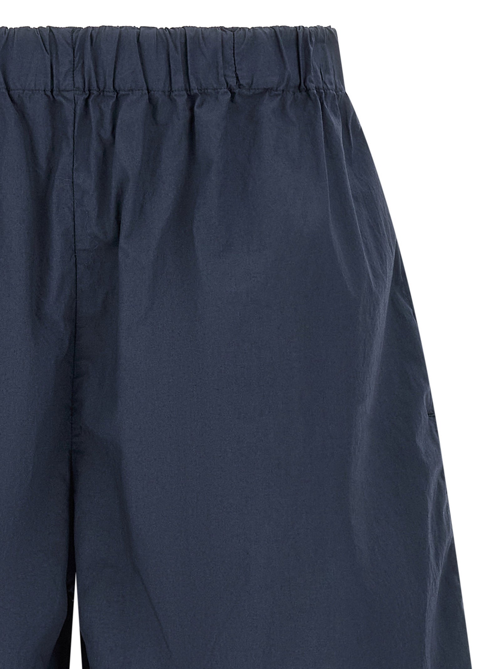 Carlotta Bermuda Shorts Blue Cotton Bermuda