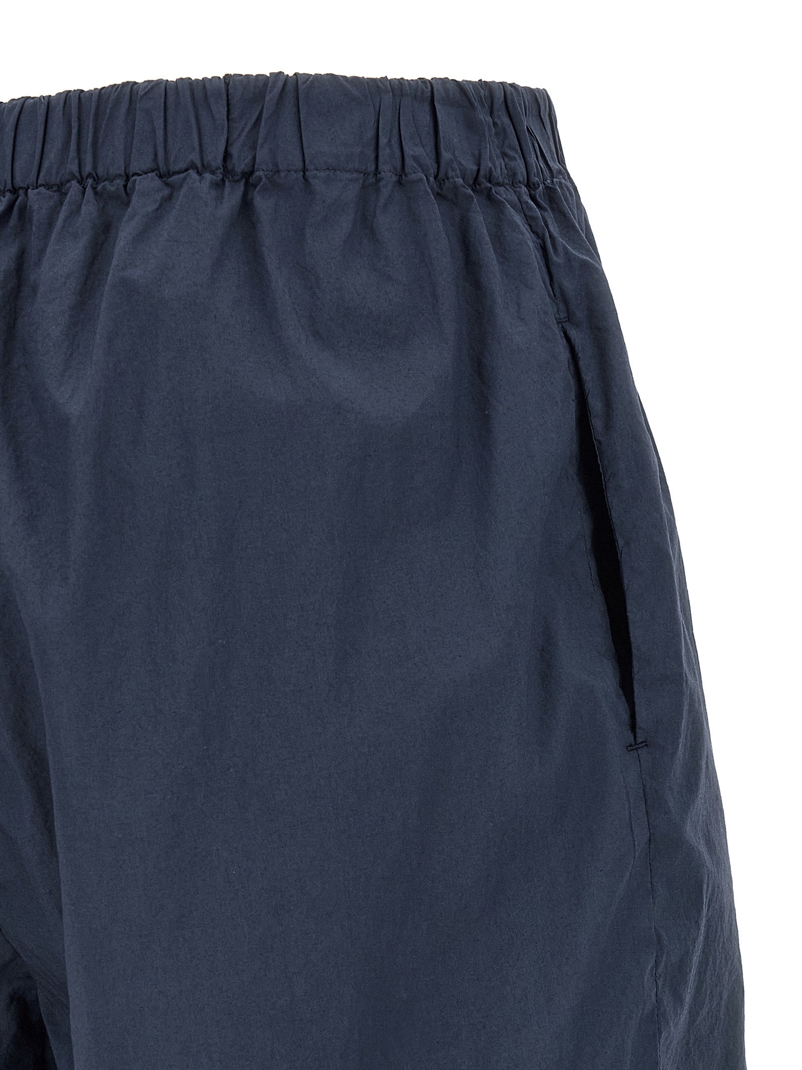 Carlotta Bermuda Shorts Blue Cotton Bermuda