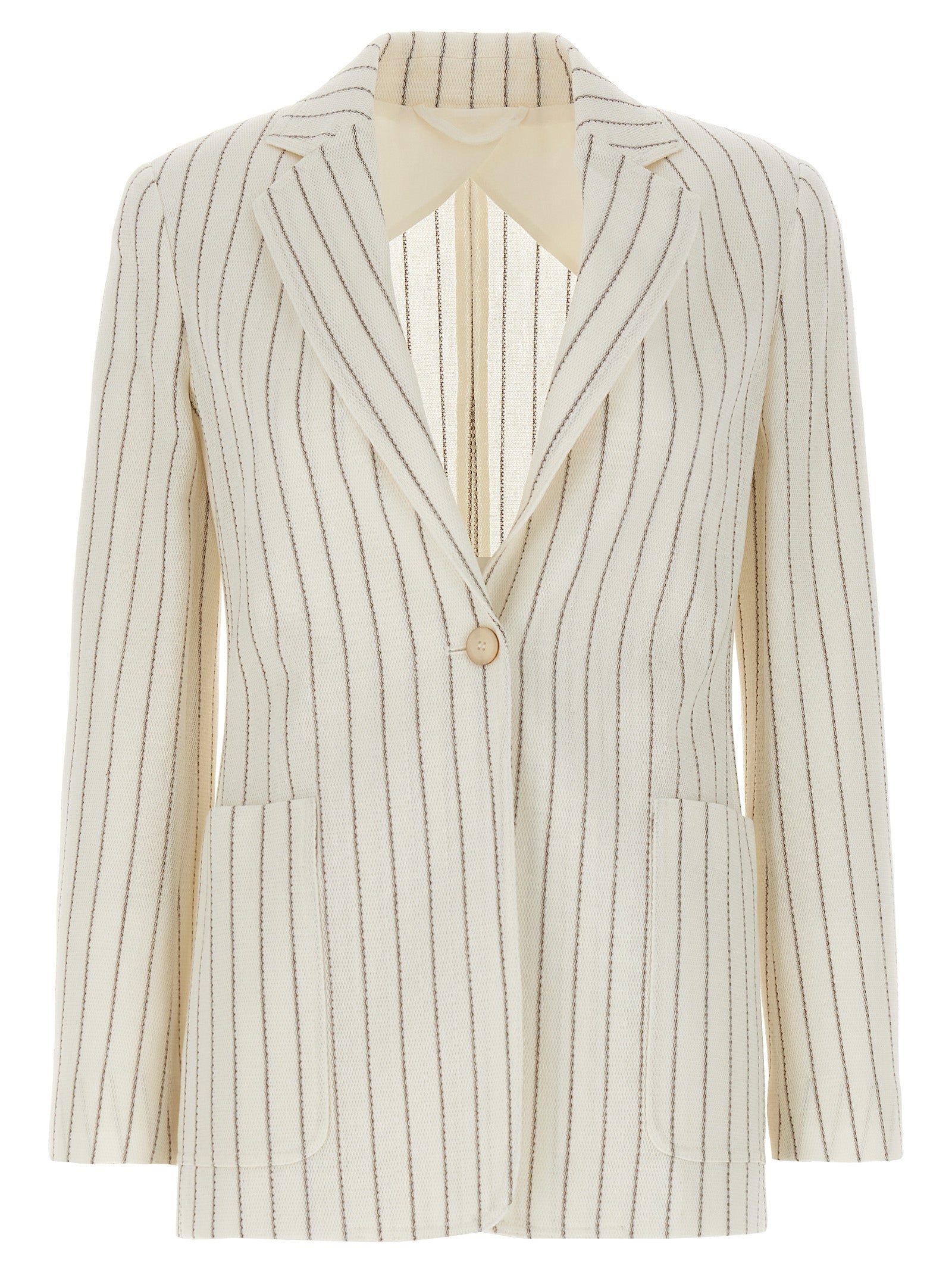 Jadi blazer White Cotton Blazer, Suits