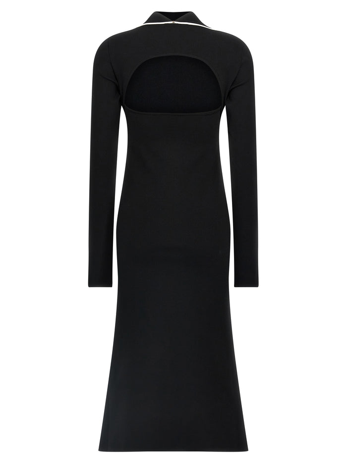 Operoso dress White/black
