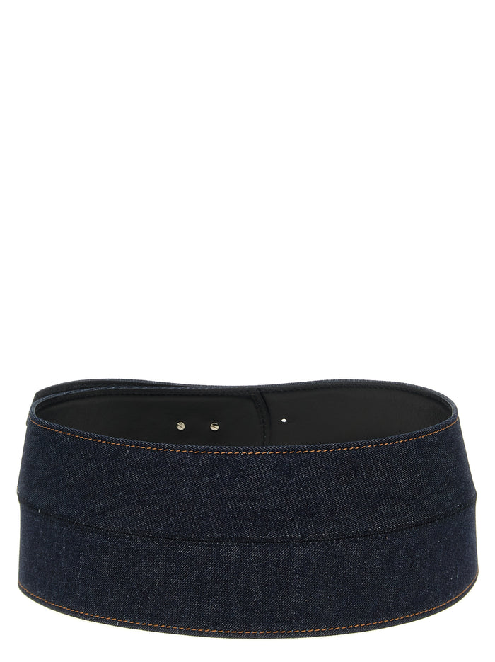 Arabba1234 belt Blue Cotton