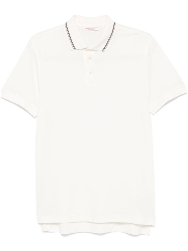 Orlebar Brown Cotton 51% polo shirt in white