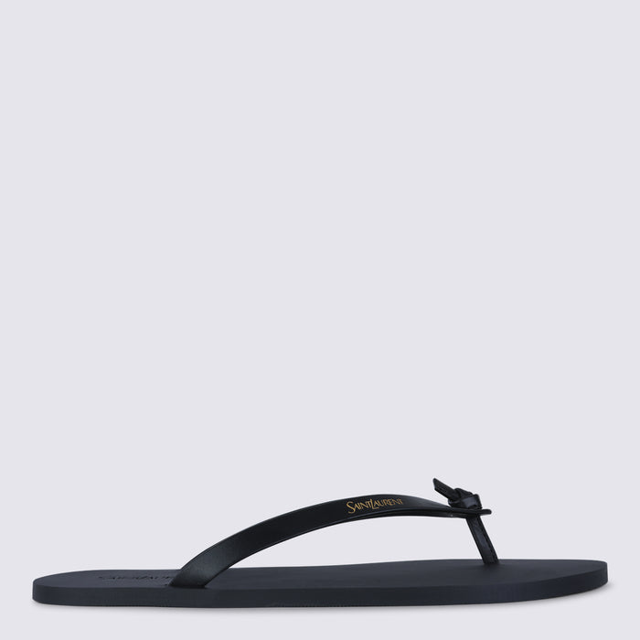 Saint Laurent Flat Shoes Black _cover Le Sole El