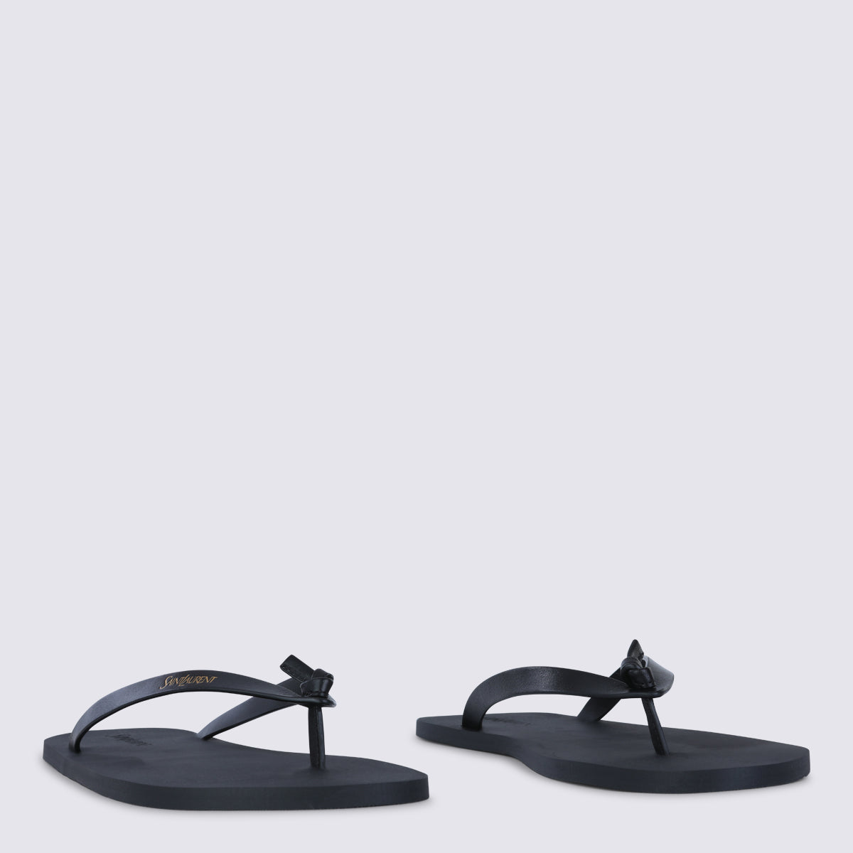 Saint Laurent Flat Shoes Black _cover Le Sole El