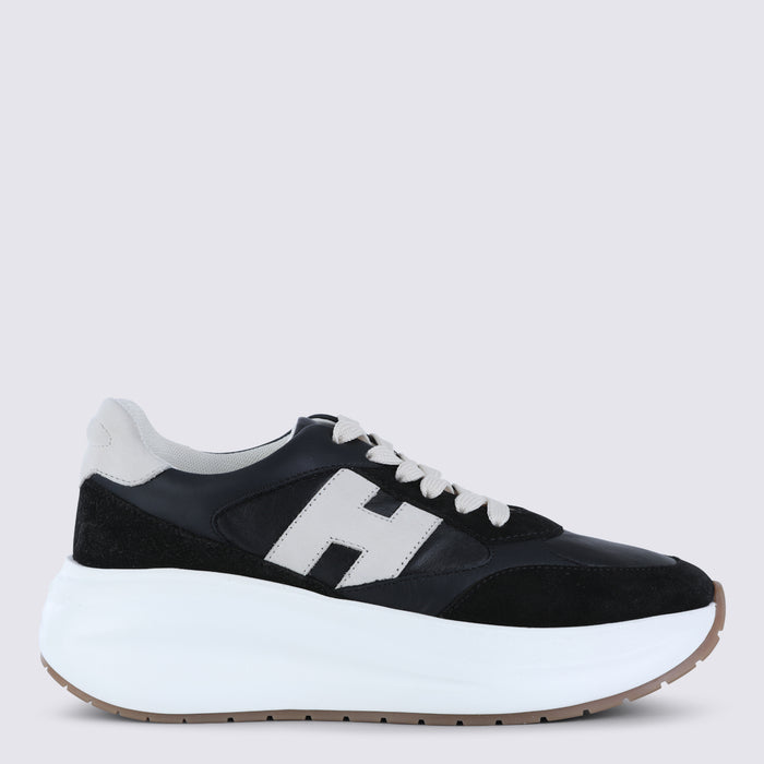 Hogan Sneakers Nero/yogurt _cover Le - Sole El