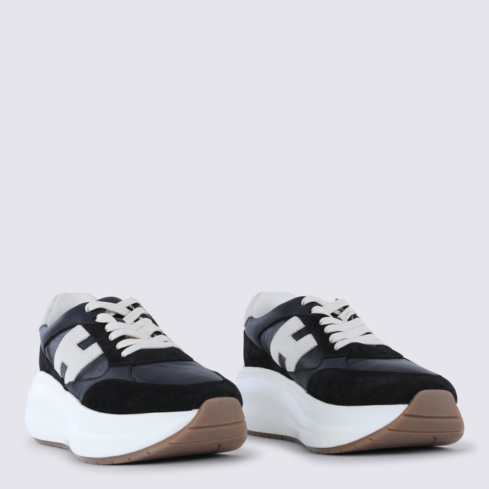 Hogan Sneakers Nero/yogurt _cover Le - Sole El