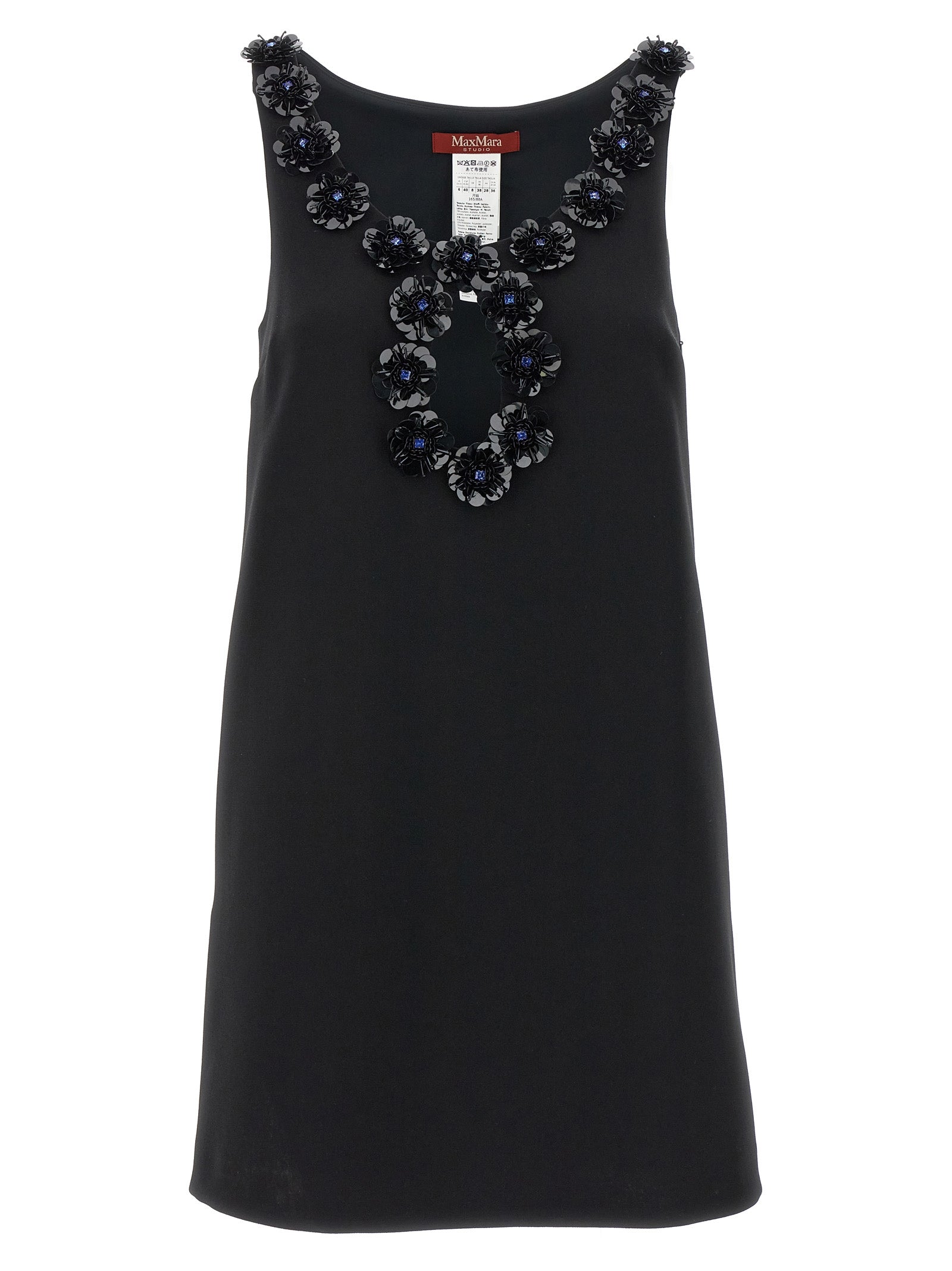 Delis dress Black Acetate
