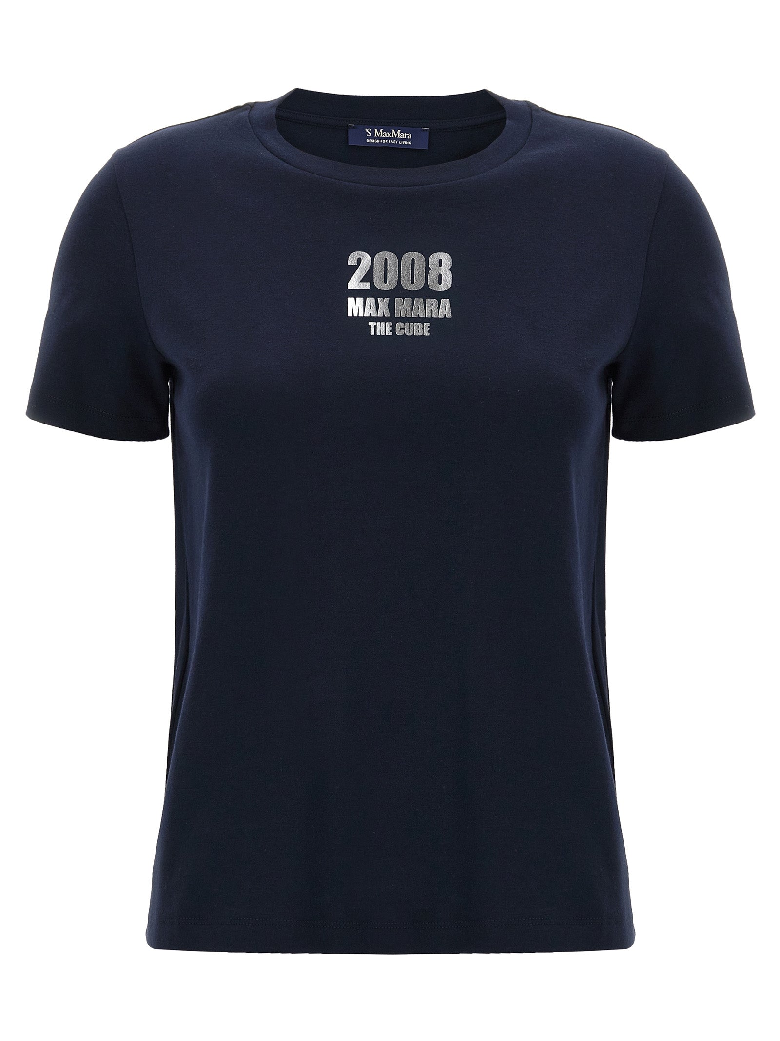 Quieto T-shirt Blue Cotton