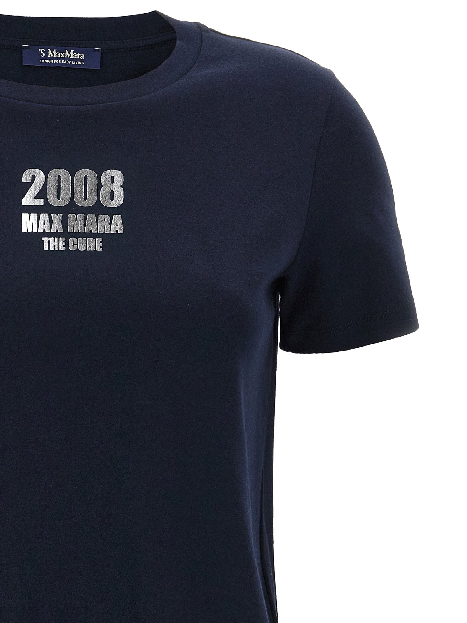 Quieto T-shirt Blue Cotton