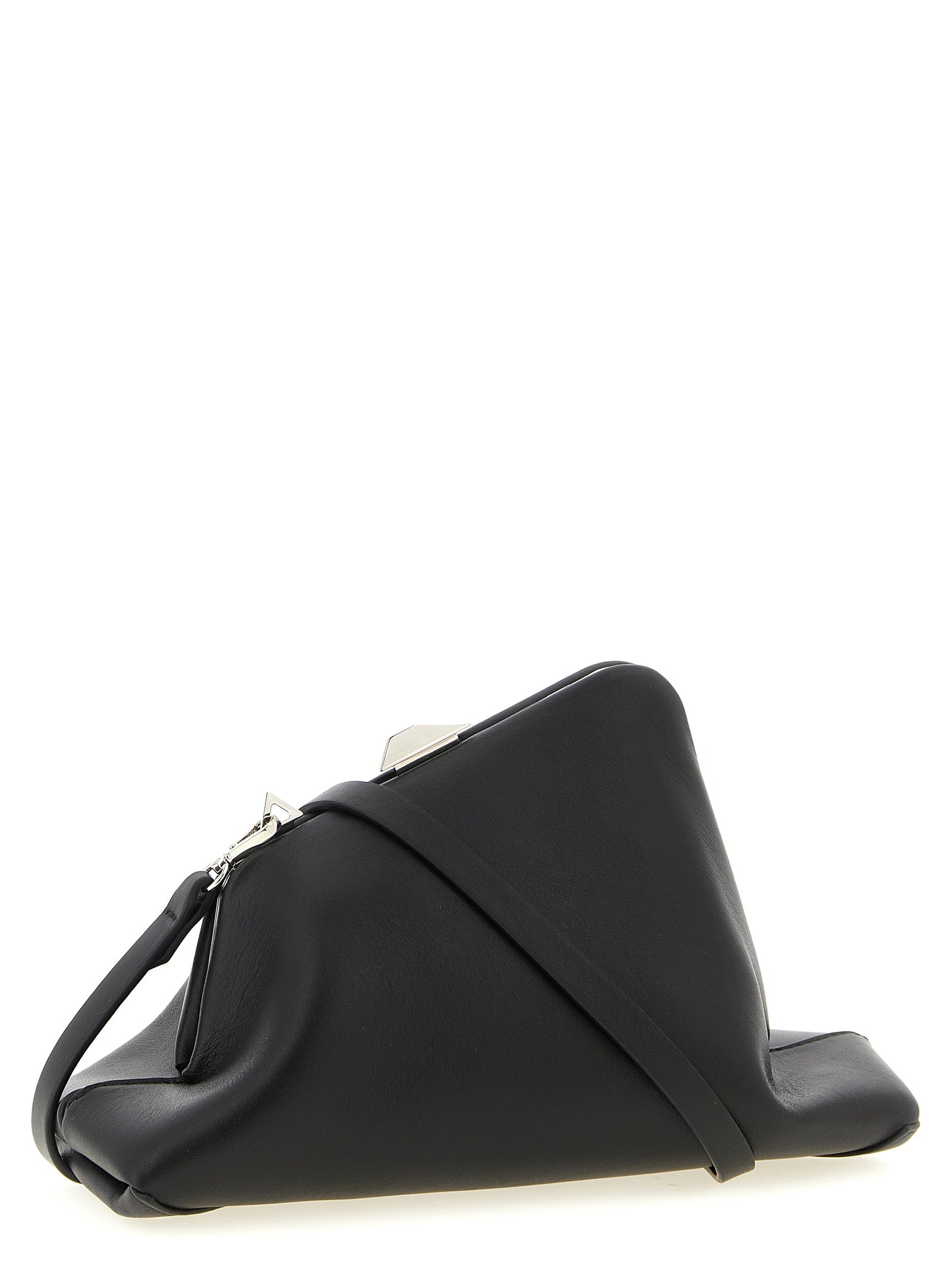 Day Off Small clutch Black Calfskin Leather (bos Taurus)
