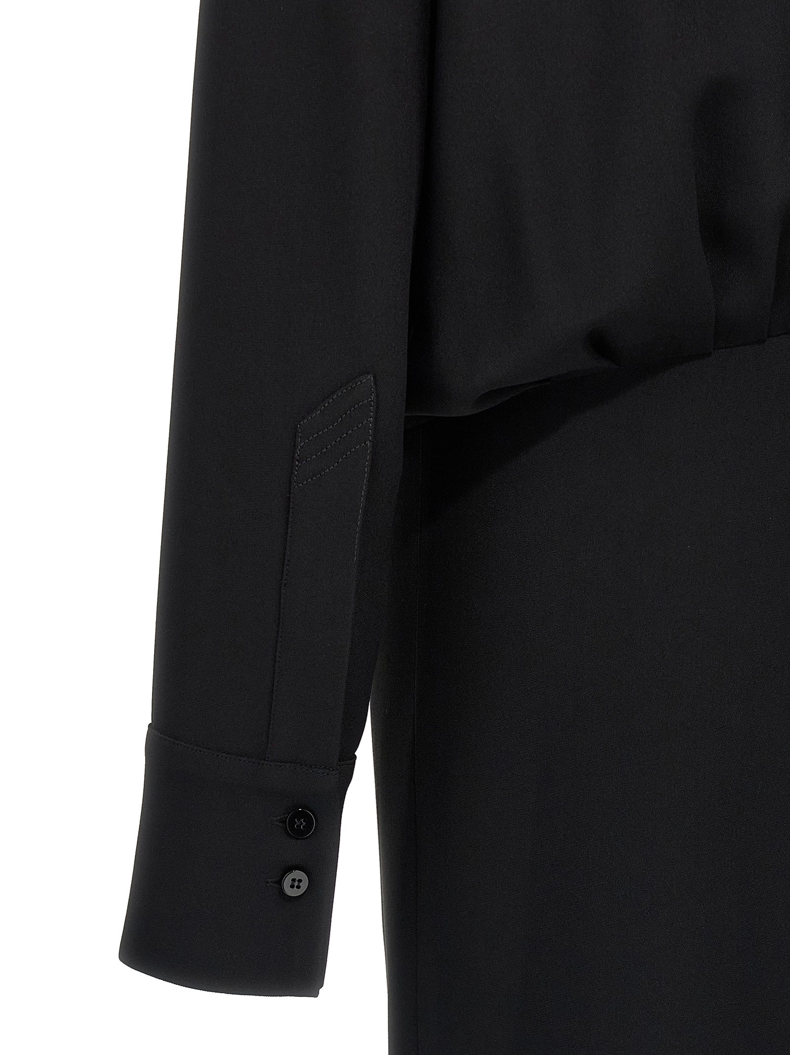 Wrap dress Black Acrylic Viscose