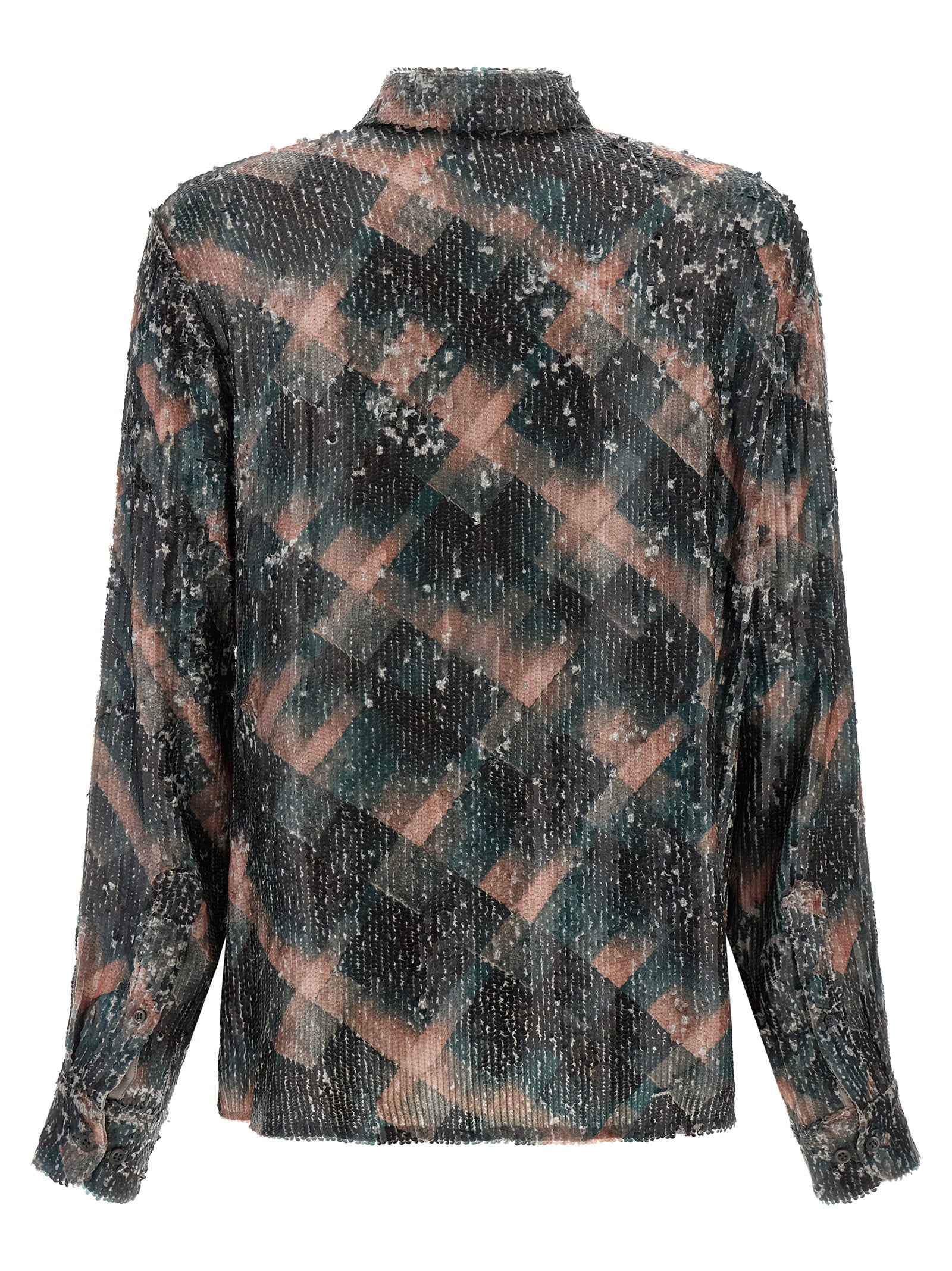 Chowy EMB shirt Green Shirt, Blouse