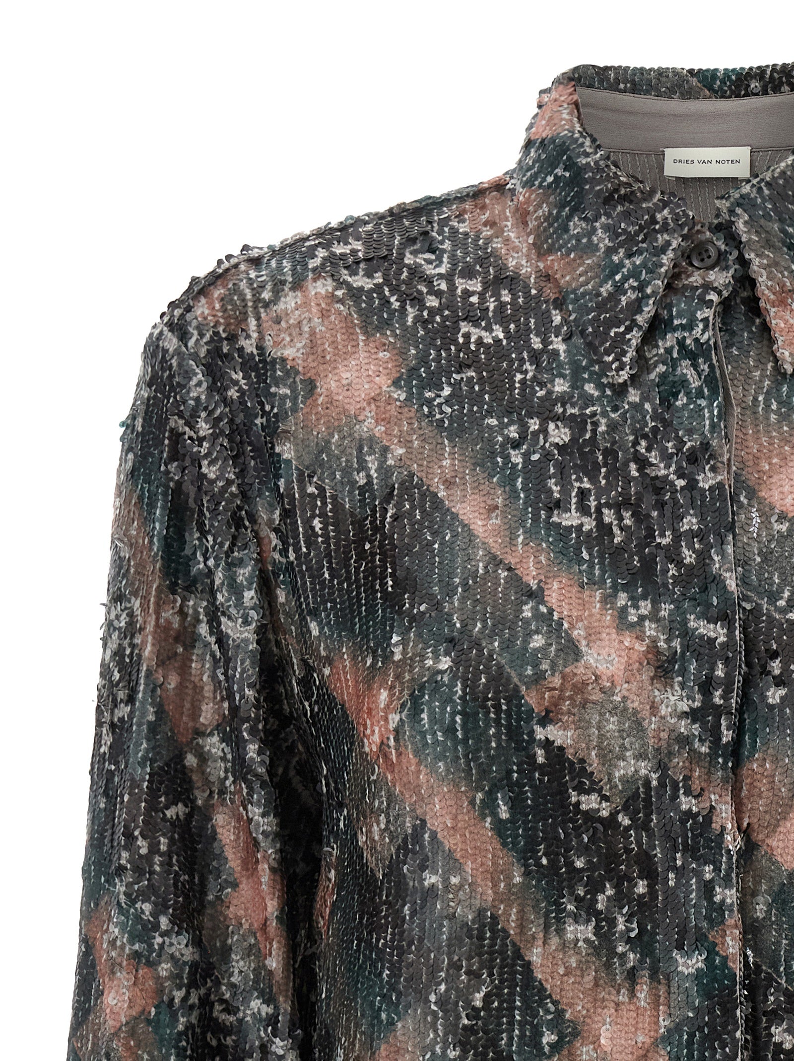 Chowy EMB shirt Green Shirt, Blouse