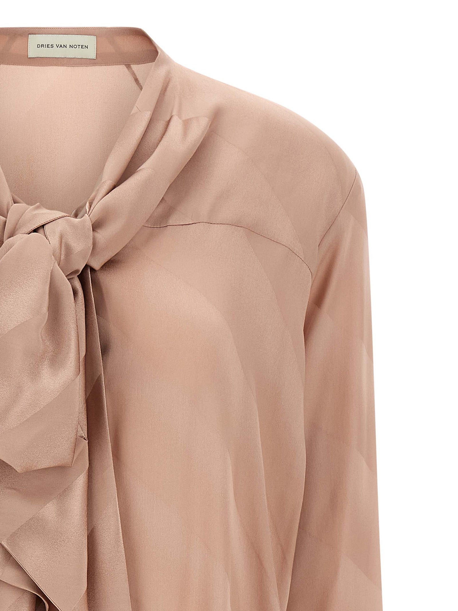 Curbi shirt Pink Silk Shirt, Blouse