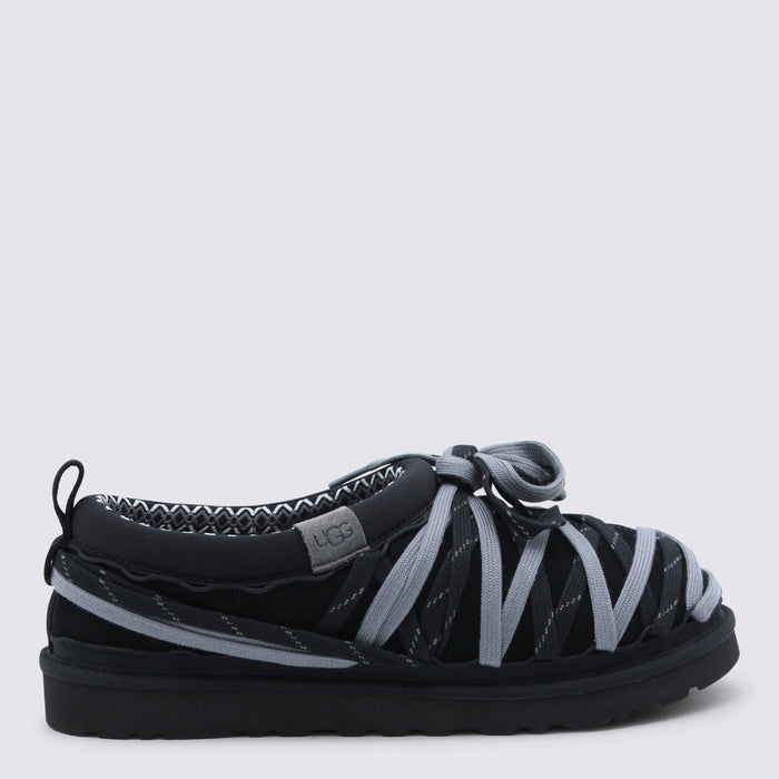 UGG Flat shoes Black _cover Tex/le Sole El