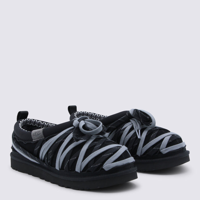 UGG Flat shoes Black _cover Tex/le Sole El