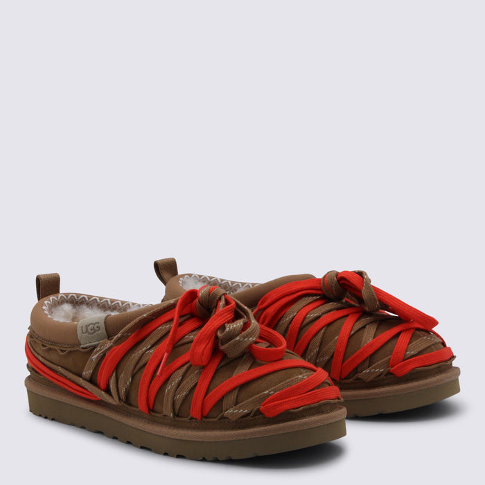 UGG Flat shoes Chestnut _cover Tex/le Sole El