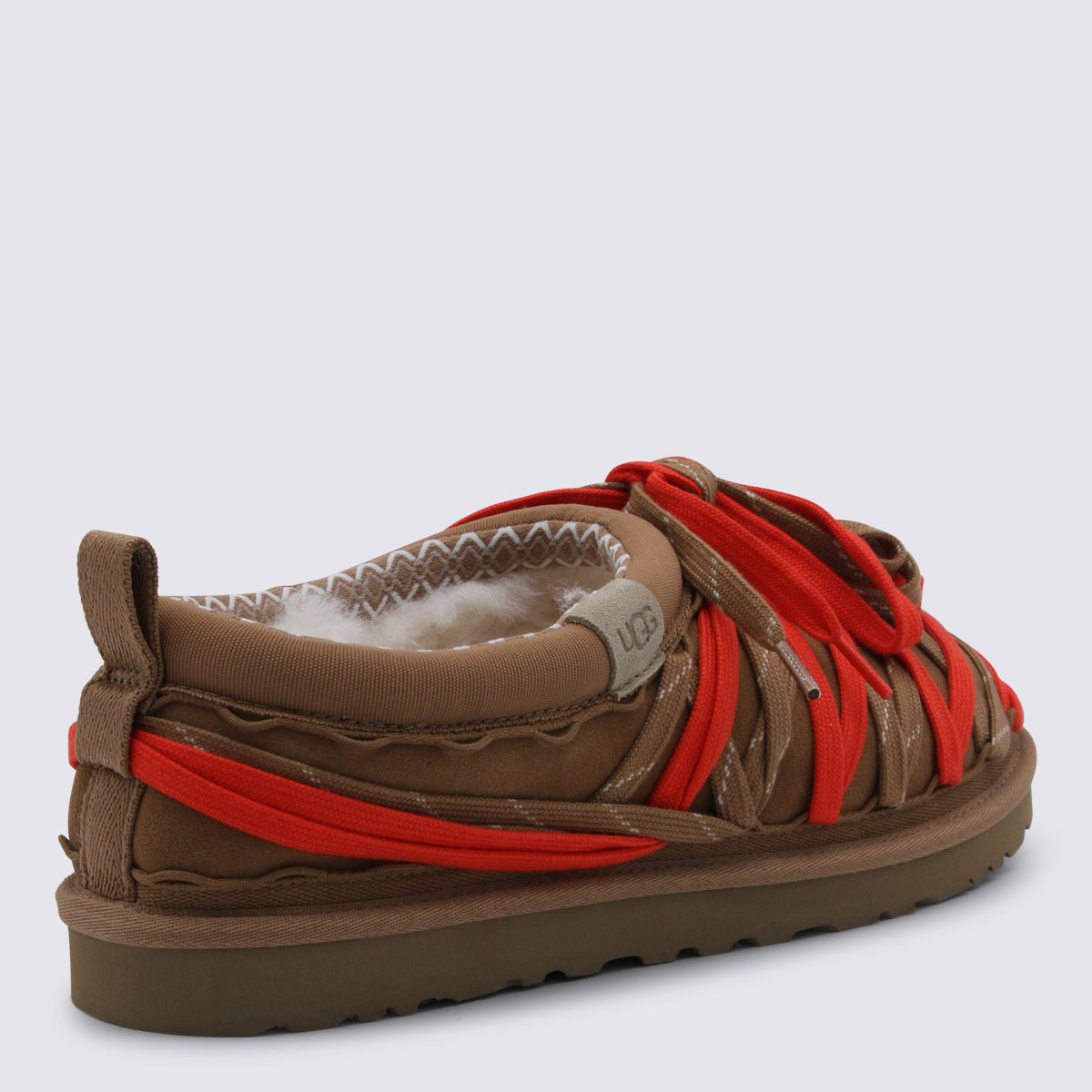 UGG Flat shoes Chestnut _cover Tex/le Sole El