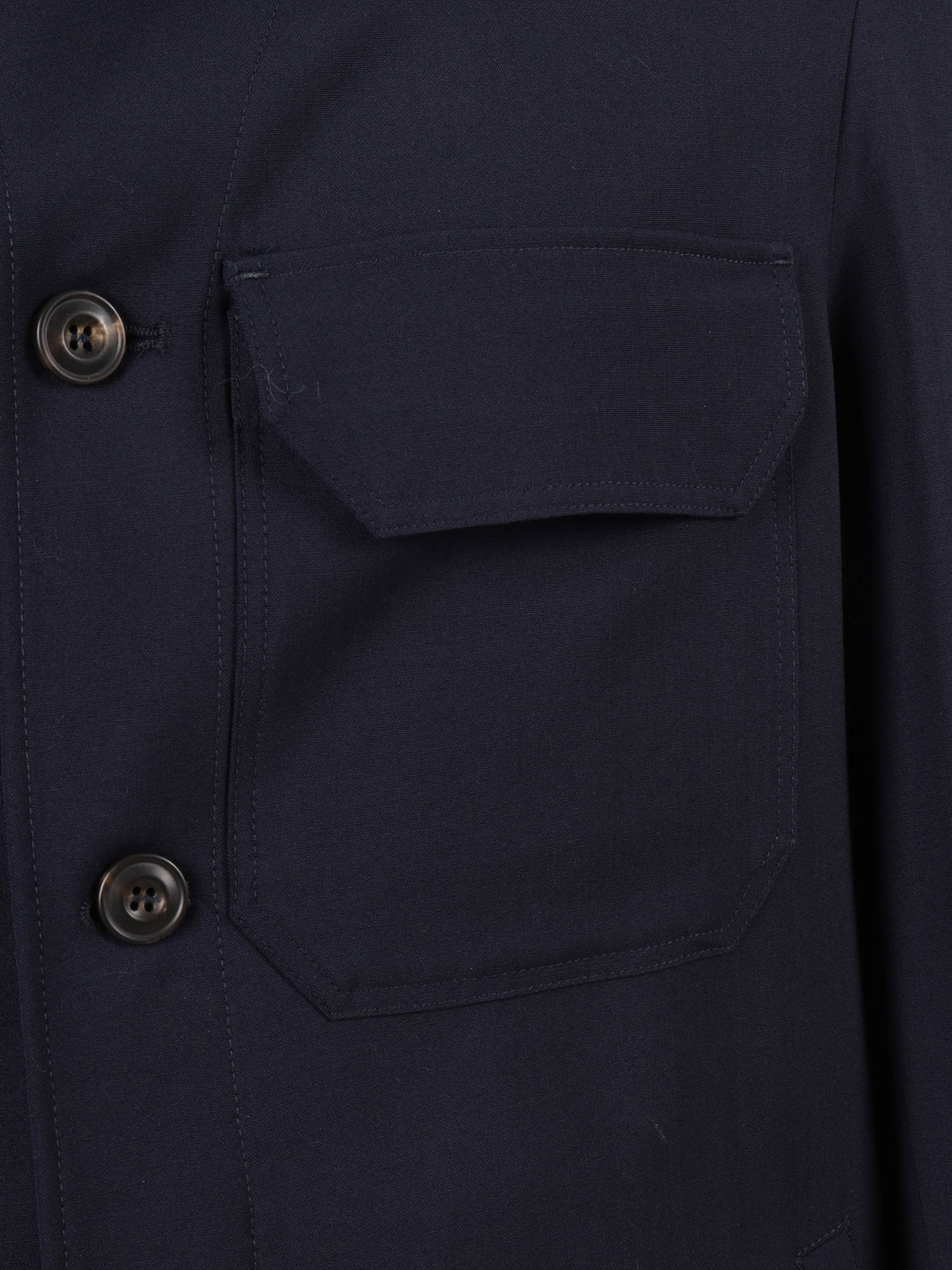 Jacket Blue Virgin Wool