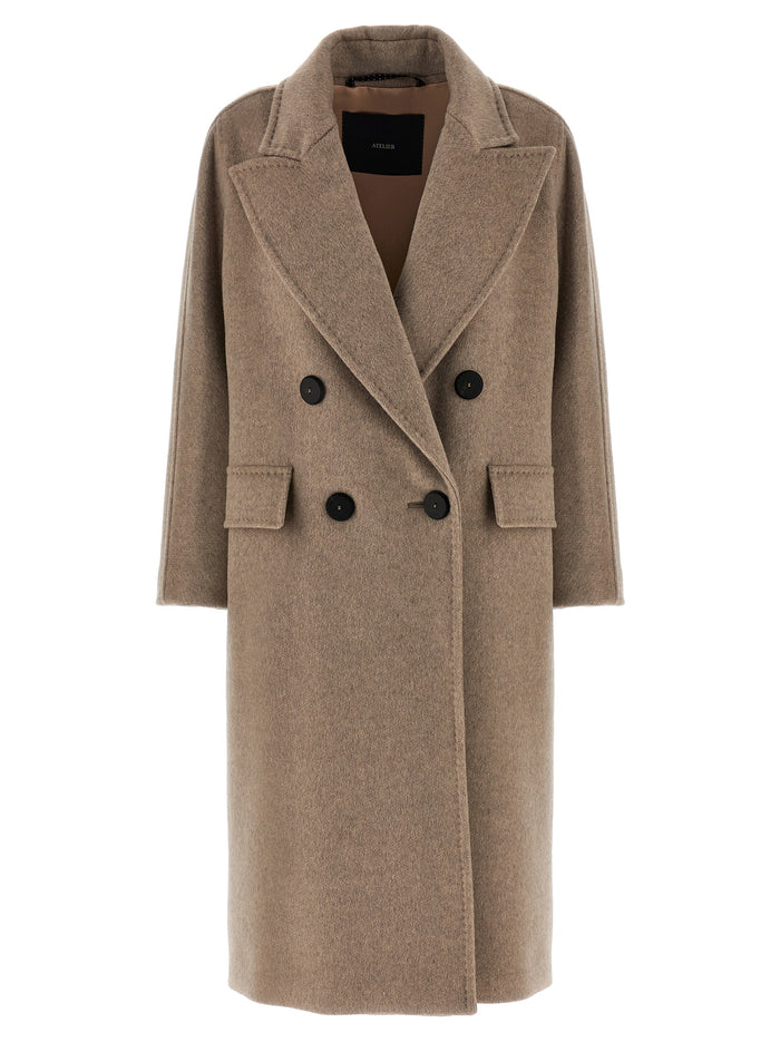 Angus coat Beige Coats, Trench
