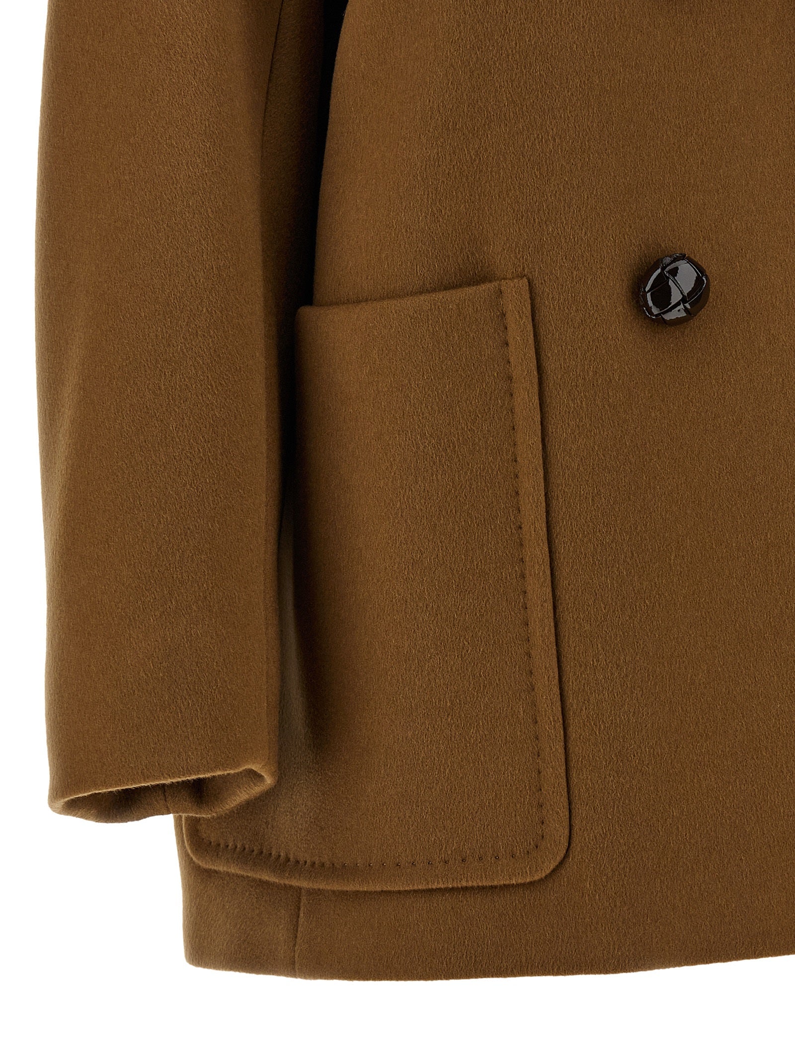 Mario coat Brown Cashmere Coats, Trench