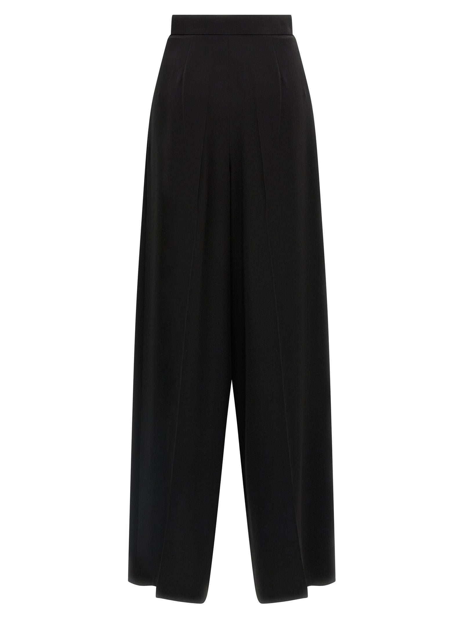 Laccato Pants Black Triacetate Polyester