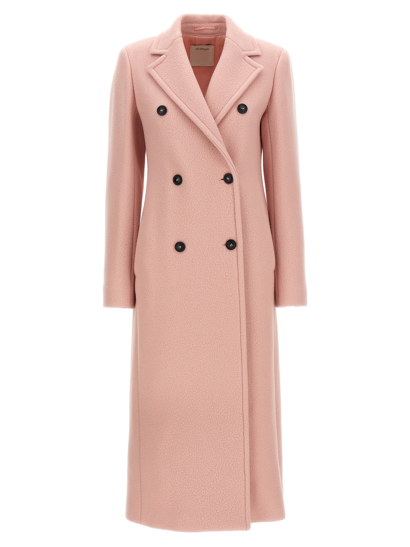 Comune coat Pink Virgin Wool Coats, Trench