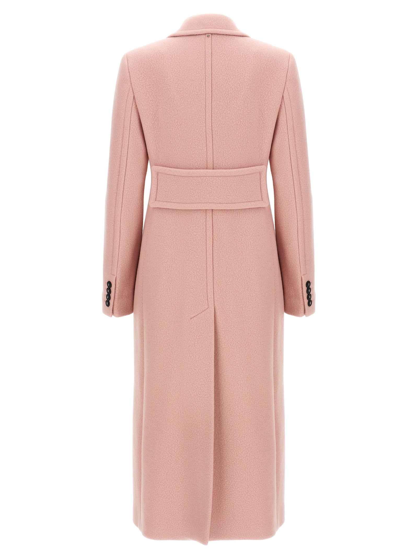 Comune coat Pink Virgin Wool Coats, Trench