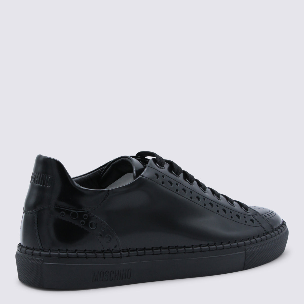 Moschino Sneakers Black _ Cover Le Sole El