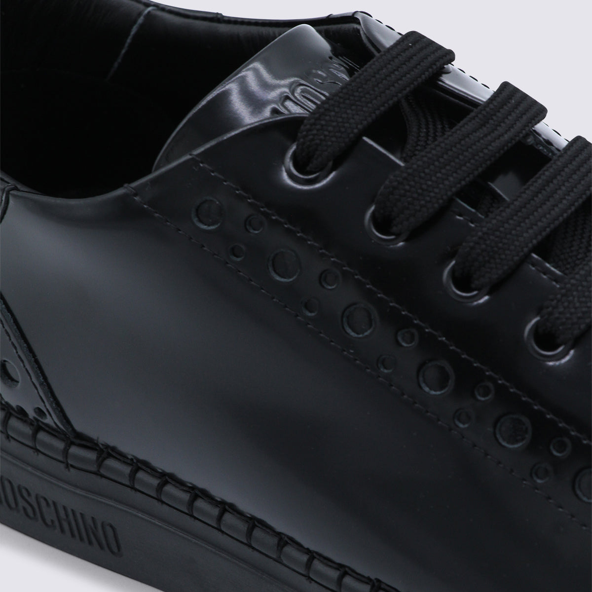 Moschino Sneakers Black _ Cover Le Sole El