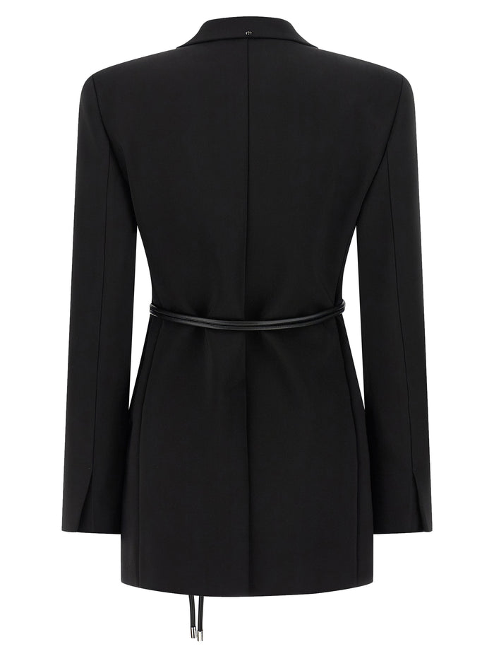 Glassa blazer Black Viscose Blazer, Suits