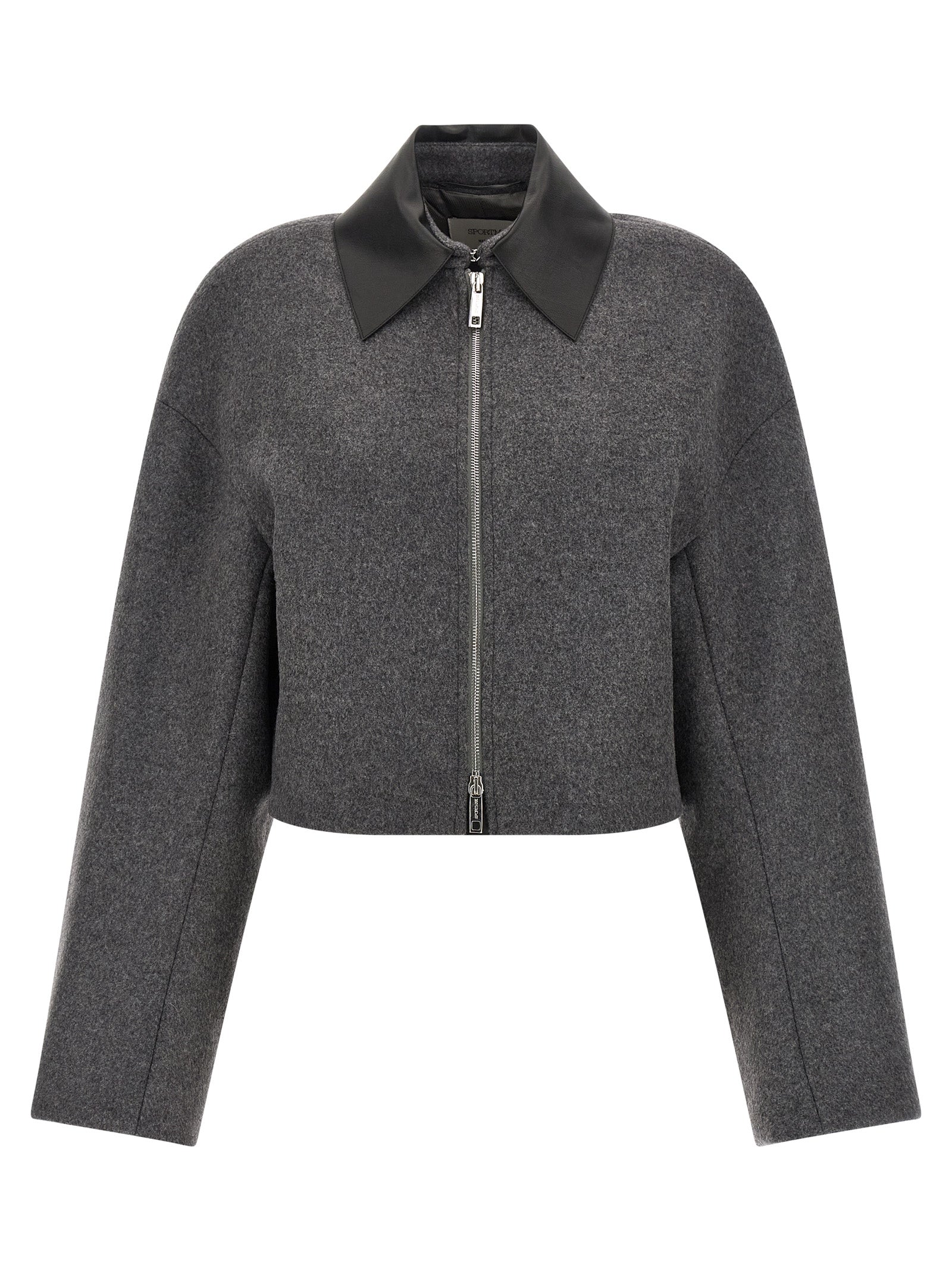 Vacuo jacket Gray Virgin Wool Down Jacket, Parka, Casual