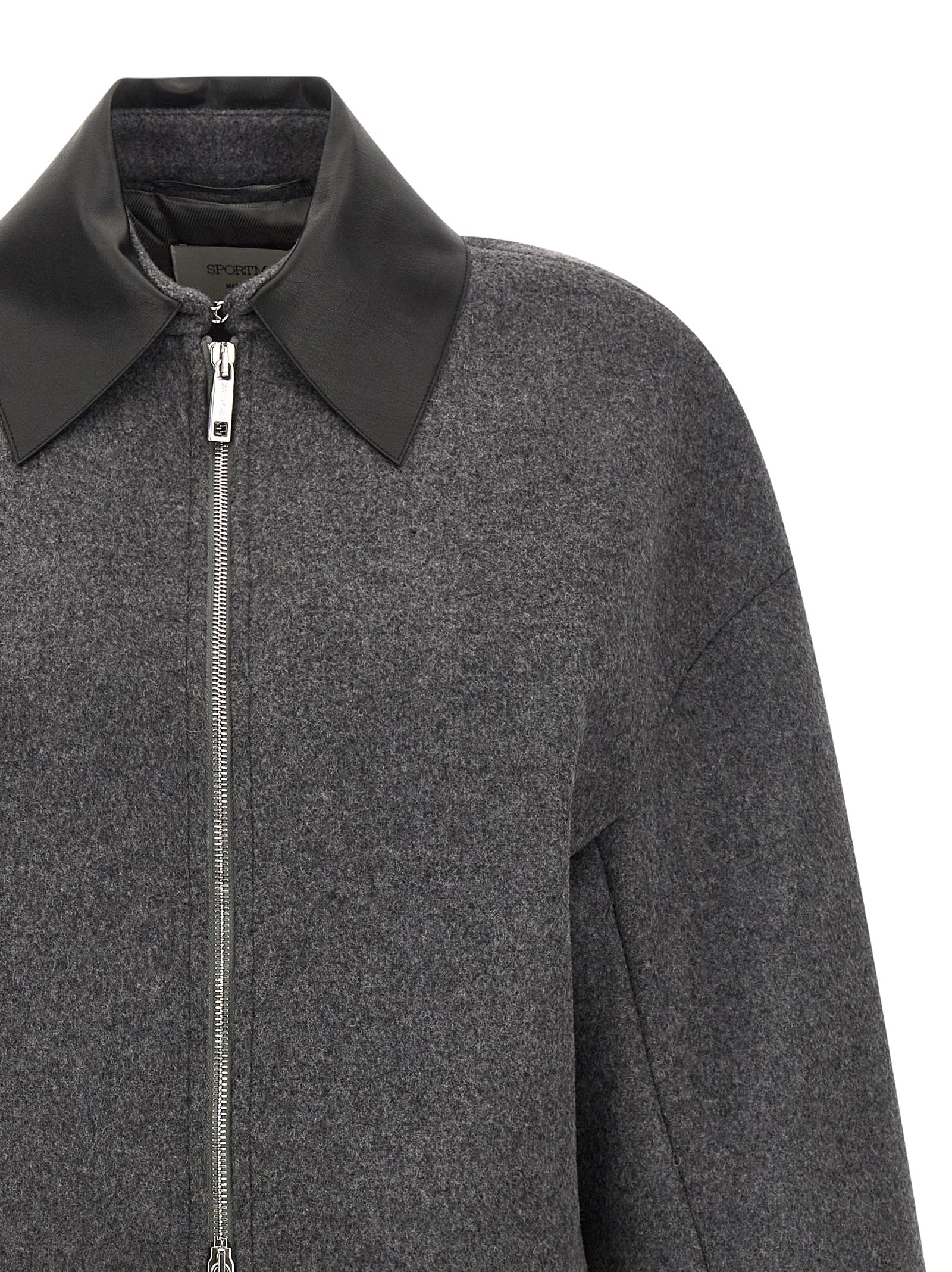Vacuo jacket Gray Virgin Wool Down Jacket, Parka, Casual