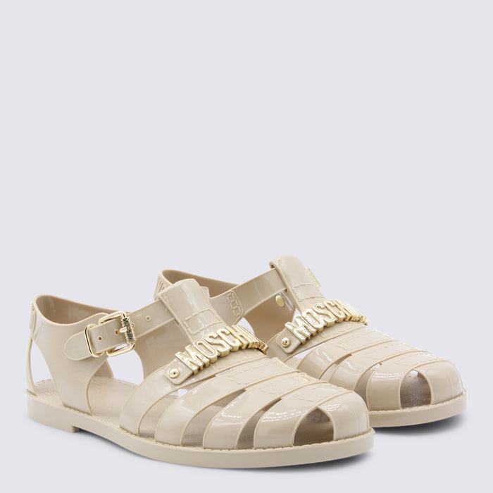 Moschino Sandals Beige _cover El Sole