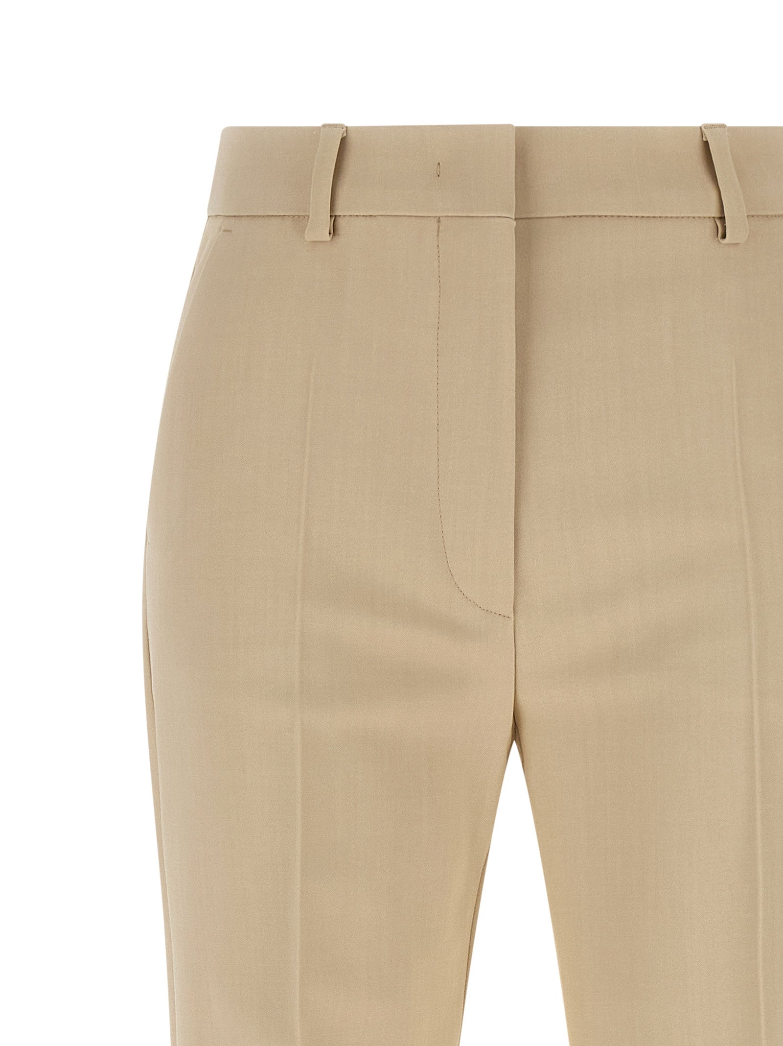 Fetta pants Beige Viscose
