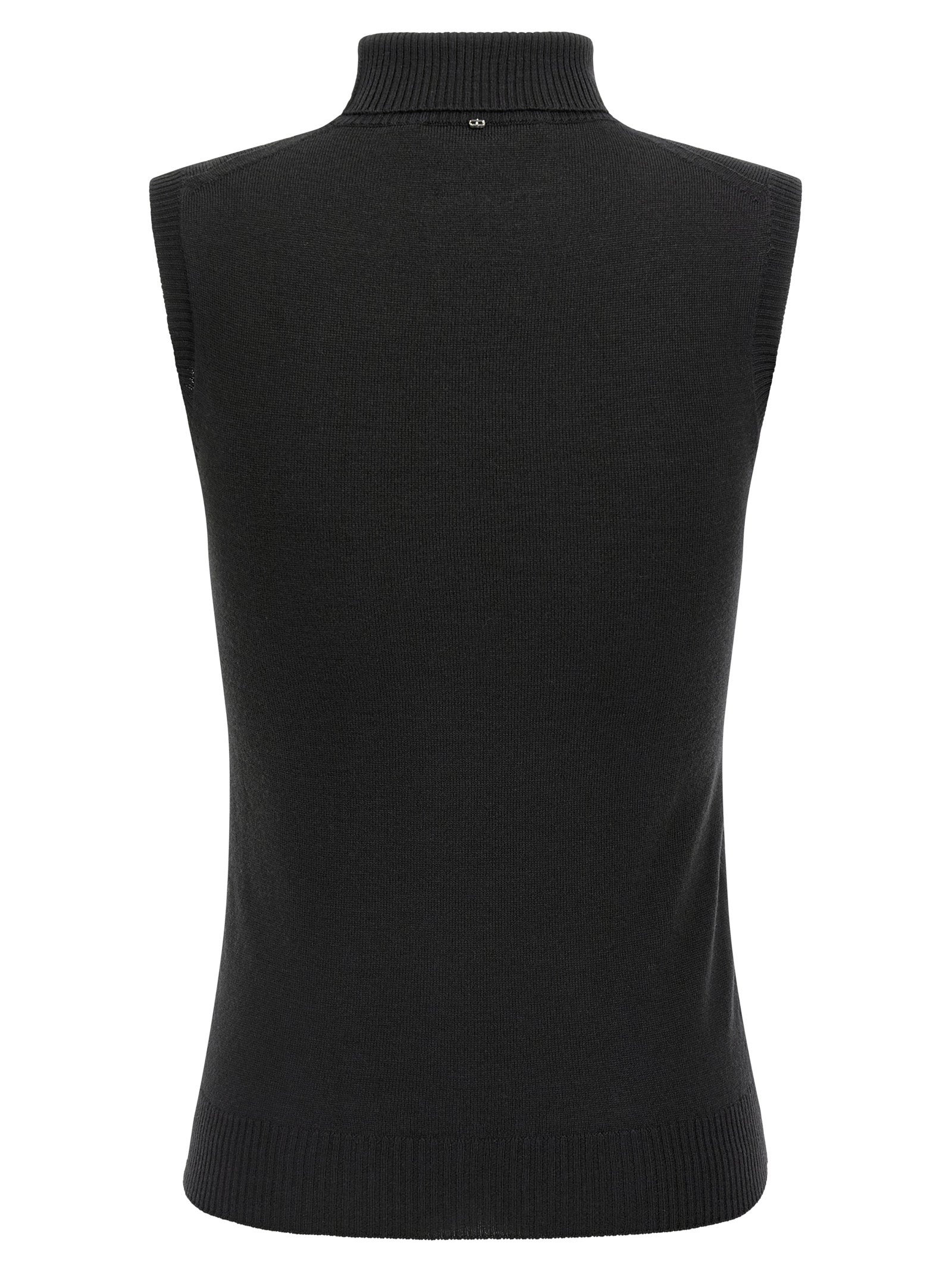 Vertigo wolf Black Virgin Wool Sweater, Cardigans