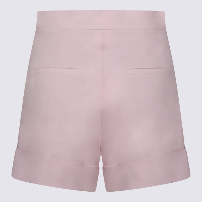 Max Mara Shorts Pink Wool Mohair Si