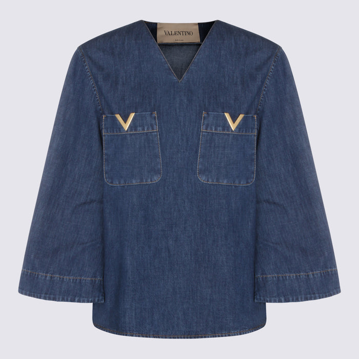 Valentino Top Medium Blue _co