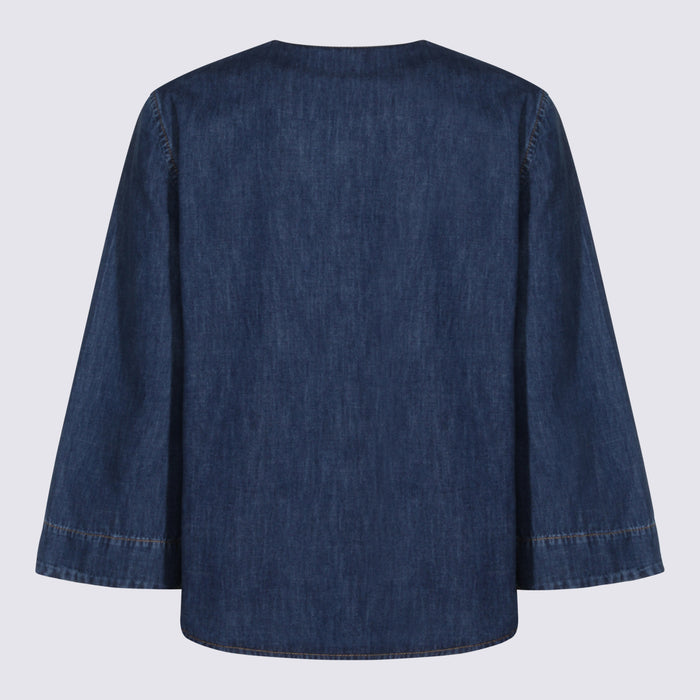 Valentino Top Medium Blue _co